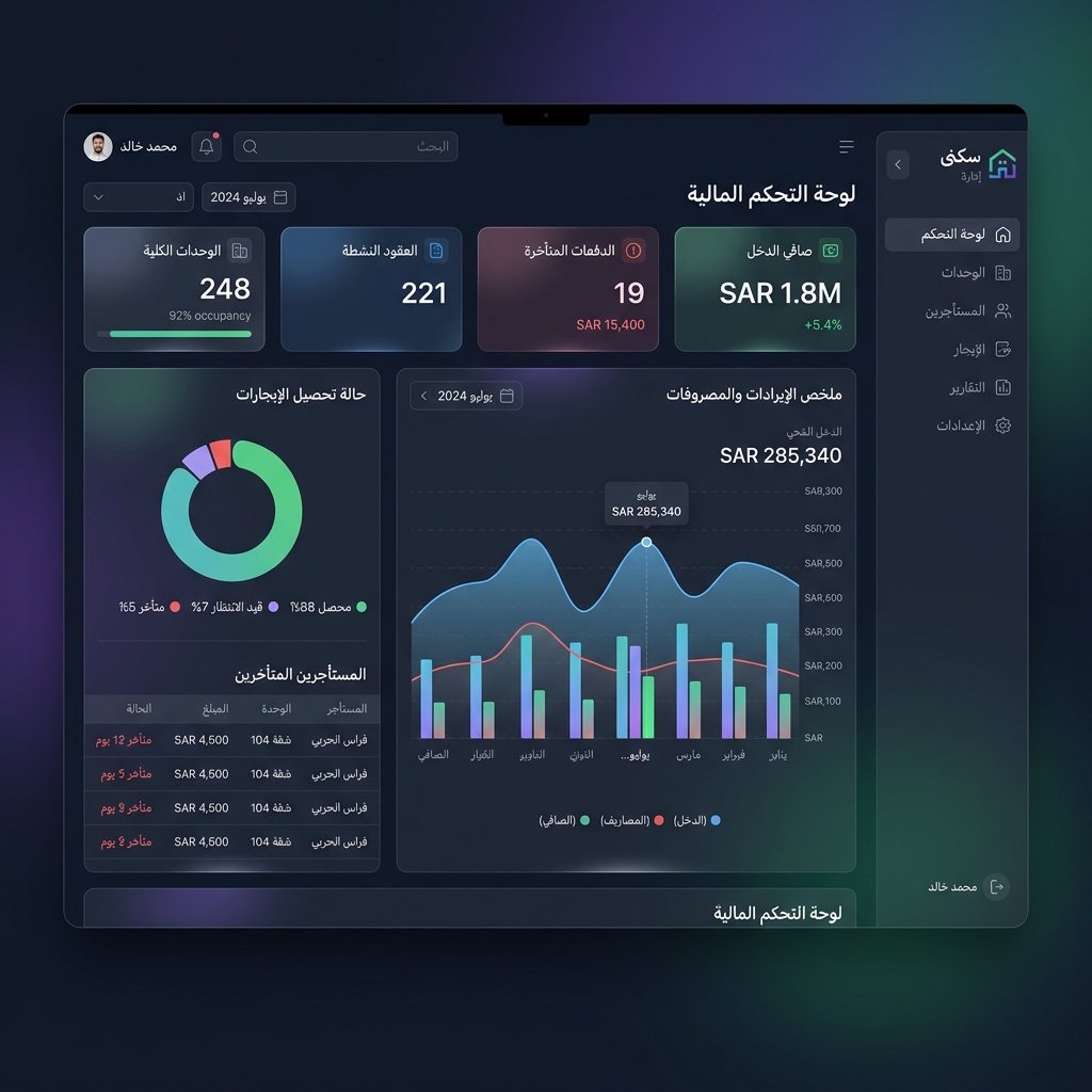 Platform Dashboard العربية